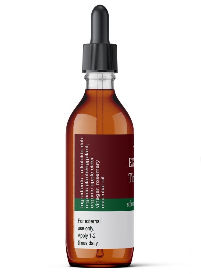 t.botanicals Eggplant Tincture, Eggplant Extract for Skin Disorders, Discolored Skin (4 oz) - Image 3